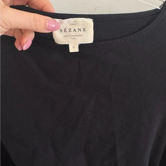 Sezane Pippa dress in black - Picture 5 of 7